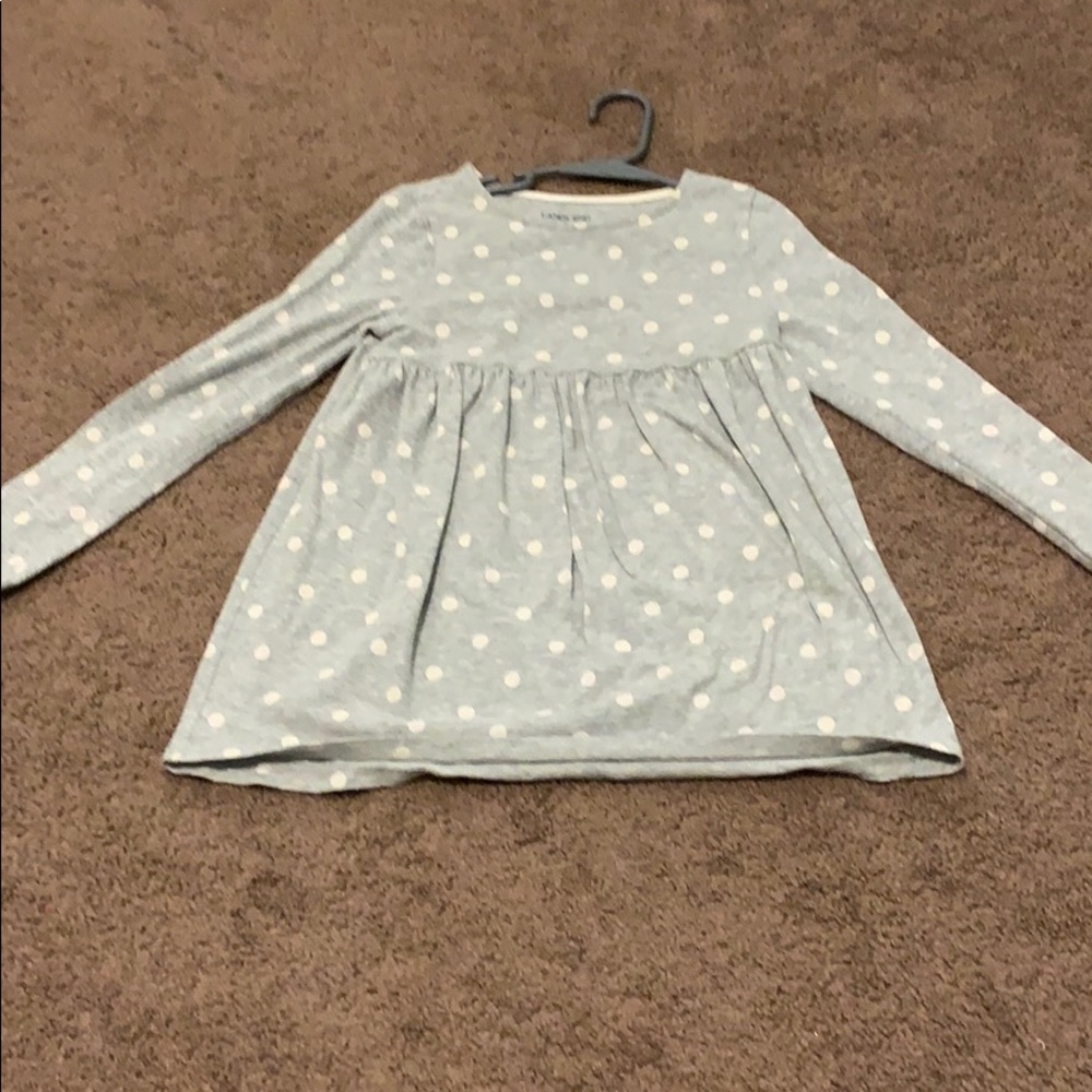 Lands end kids long sleeve dress